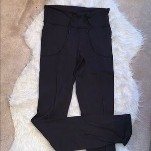 Lulu Lemon Black Skinny Will Pants